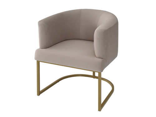 Poltrona Fixa  Espuma D-26 Opcional: Base Cor Preto Fosco MEDIDA: (L)65 x (P)65 x (A)80 Altura do assento 0,46 TECIDO: Cores e demais detalhes podem ser selecionados pelo cliente.
